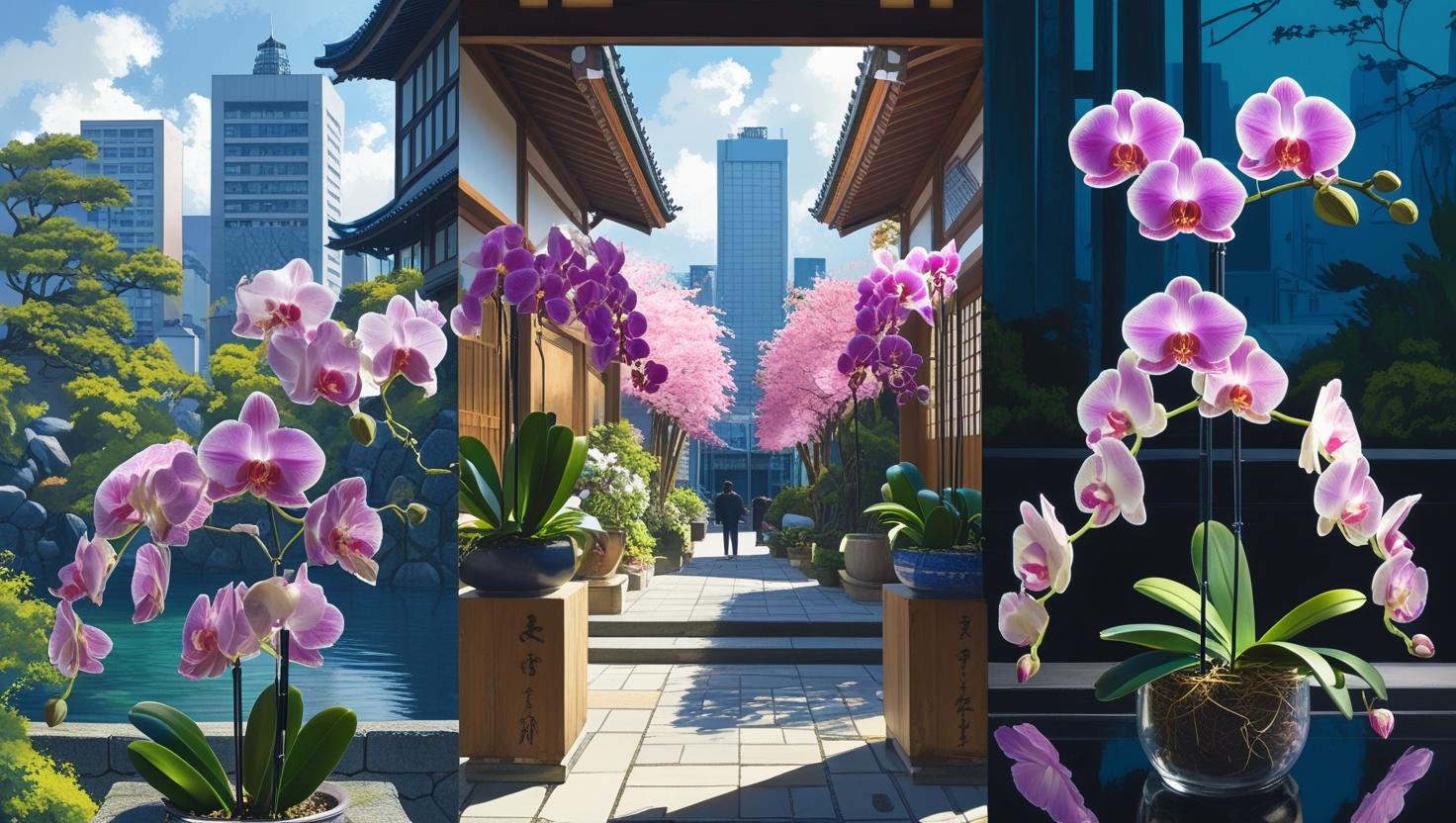 秋田市　胡蝶蘭